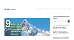Desktop Screenshot of natprojectes.com